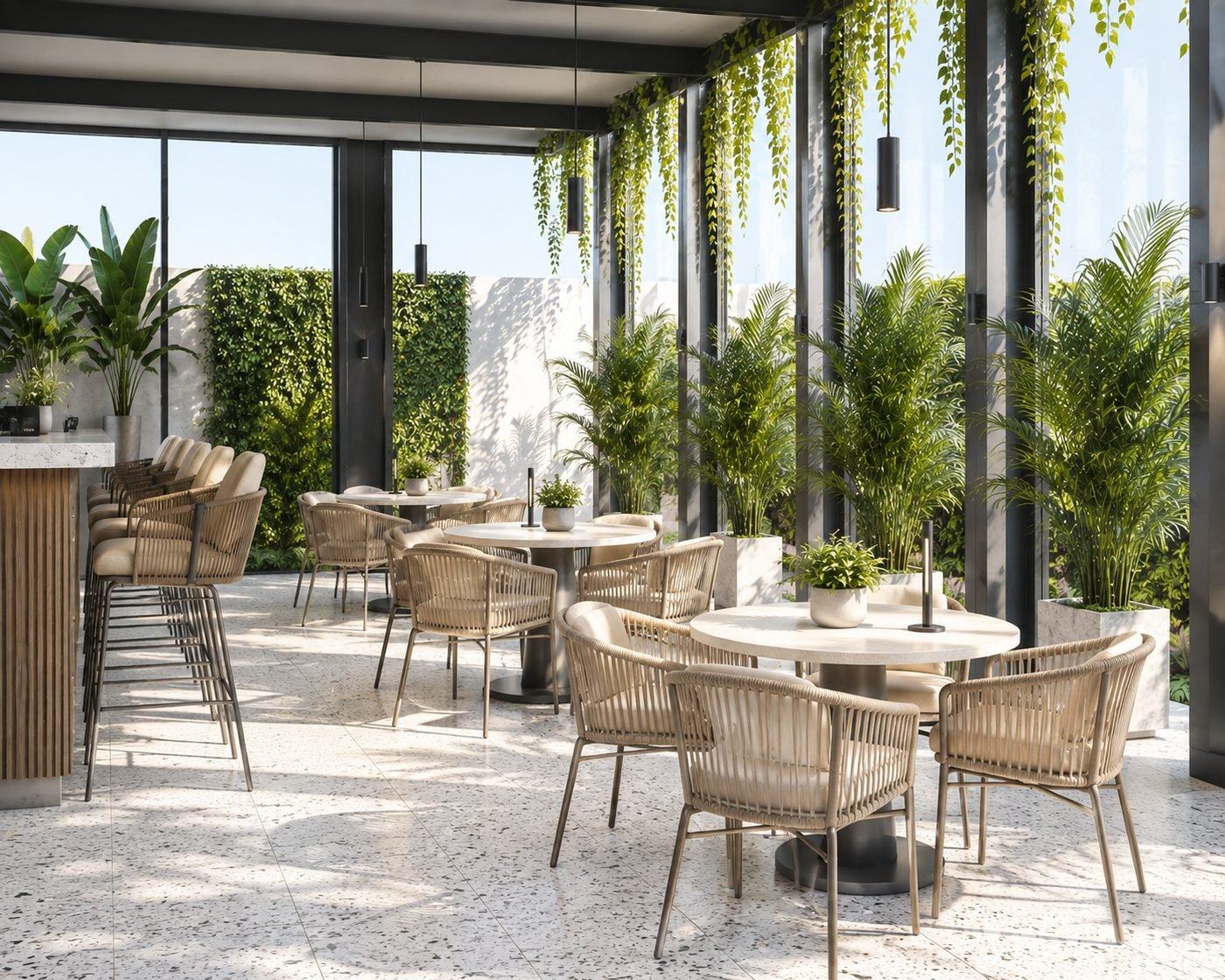 The Shard Hotel, Asaba — Outdoor terrace