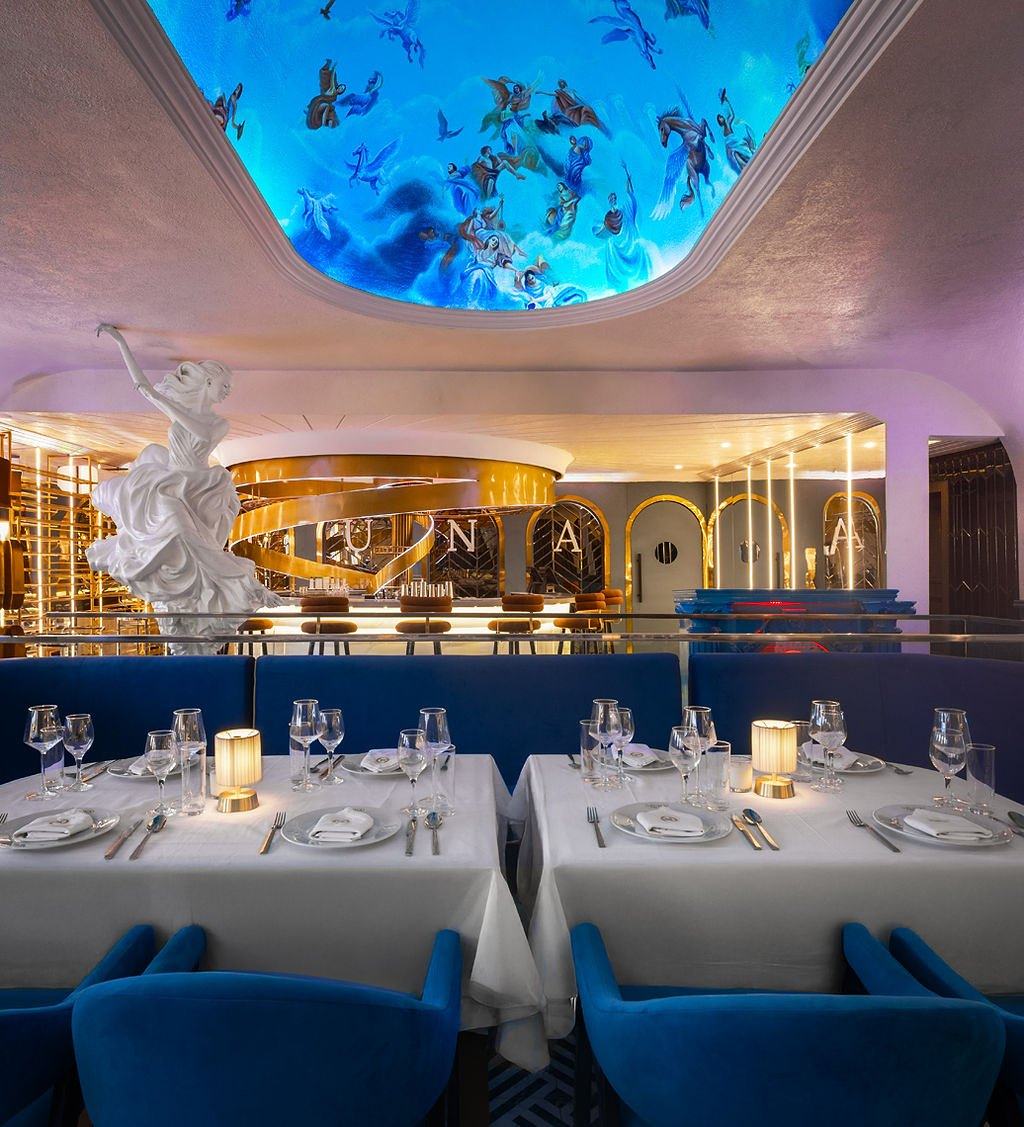 La Luna Abuja — Dining beneath the sky ceiling