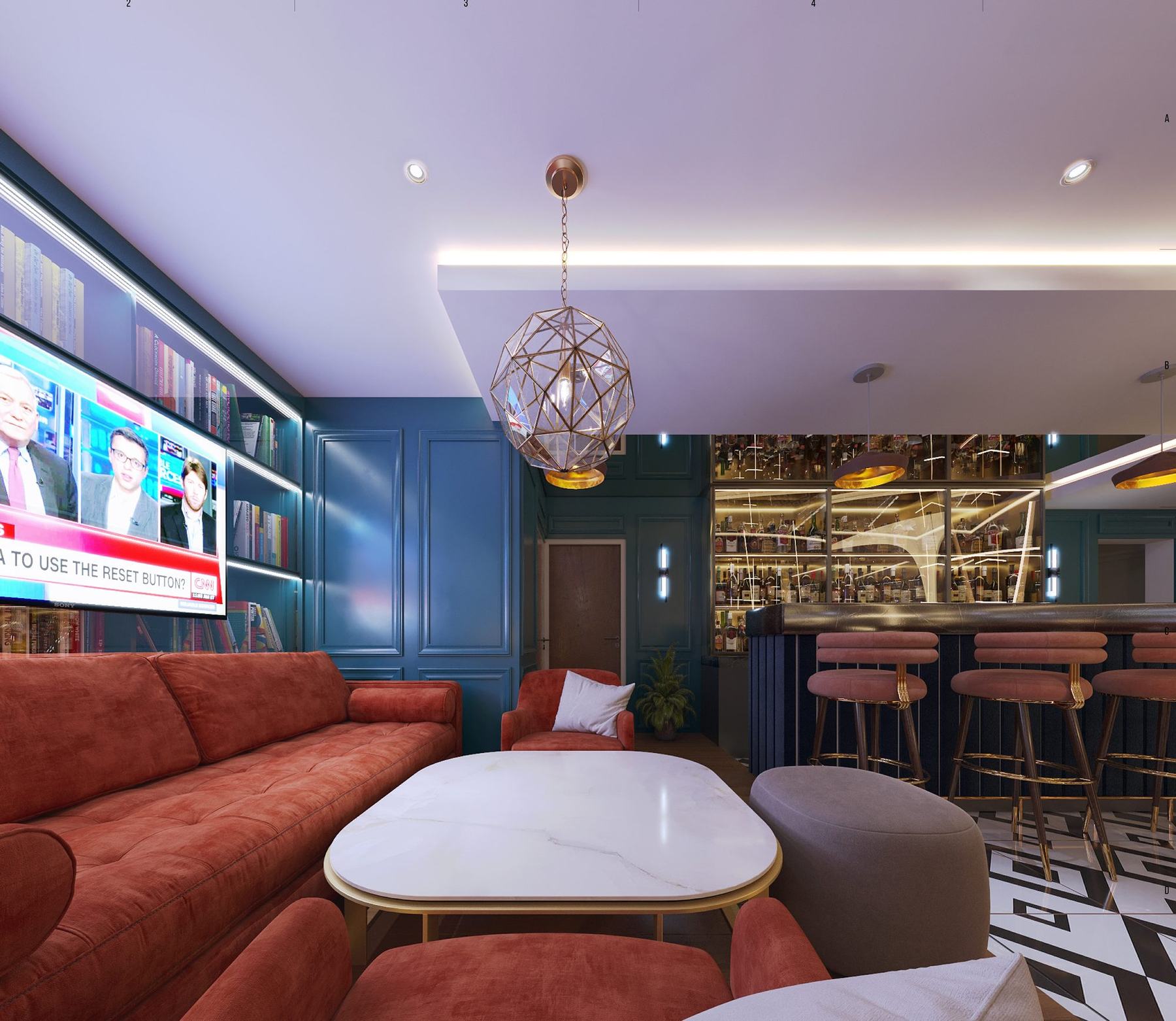 Sophia concept — Lounge & bar direction