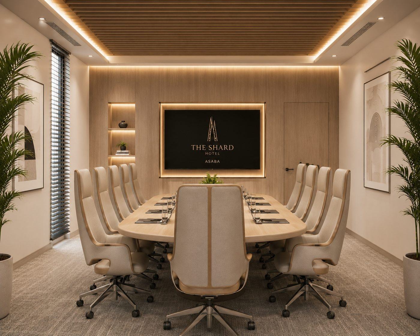 The Shard Hotel, Asaba — Conference room