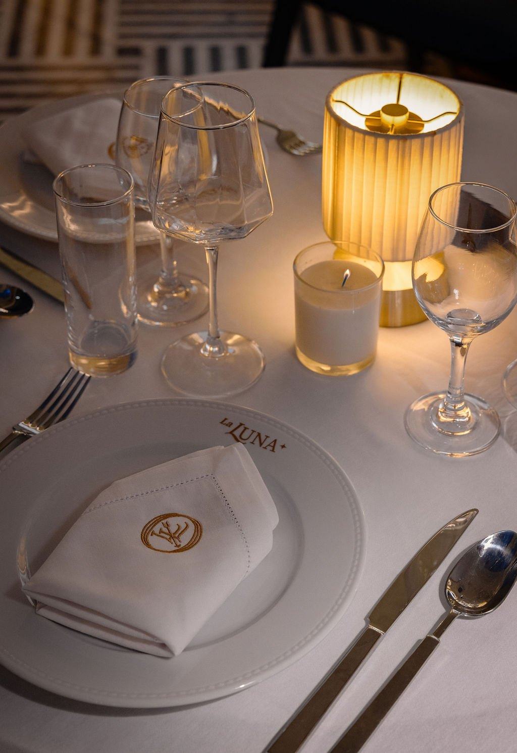 La Luna Abuja — Table setting