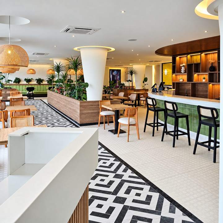 OVF Lounge — Bar & dining floor