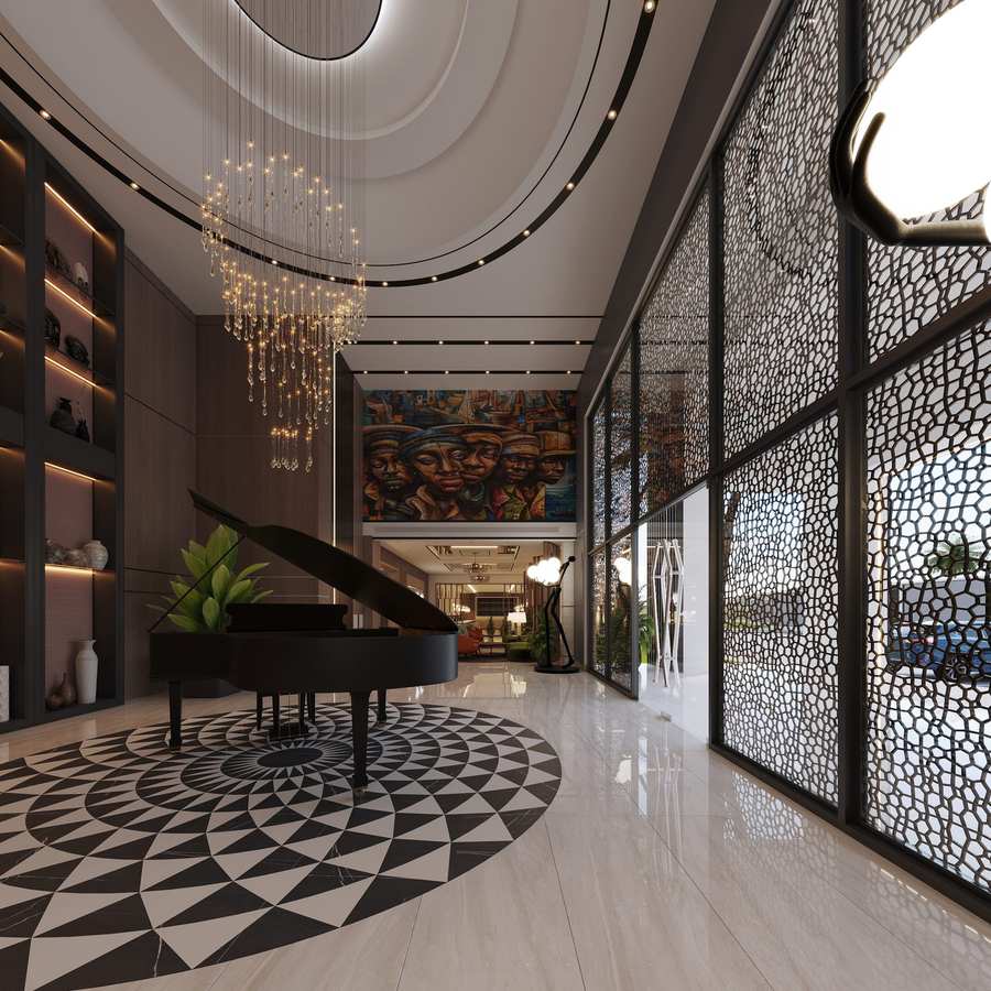 Ivy Lush Agbor — Lobby entrance