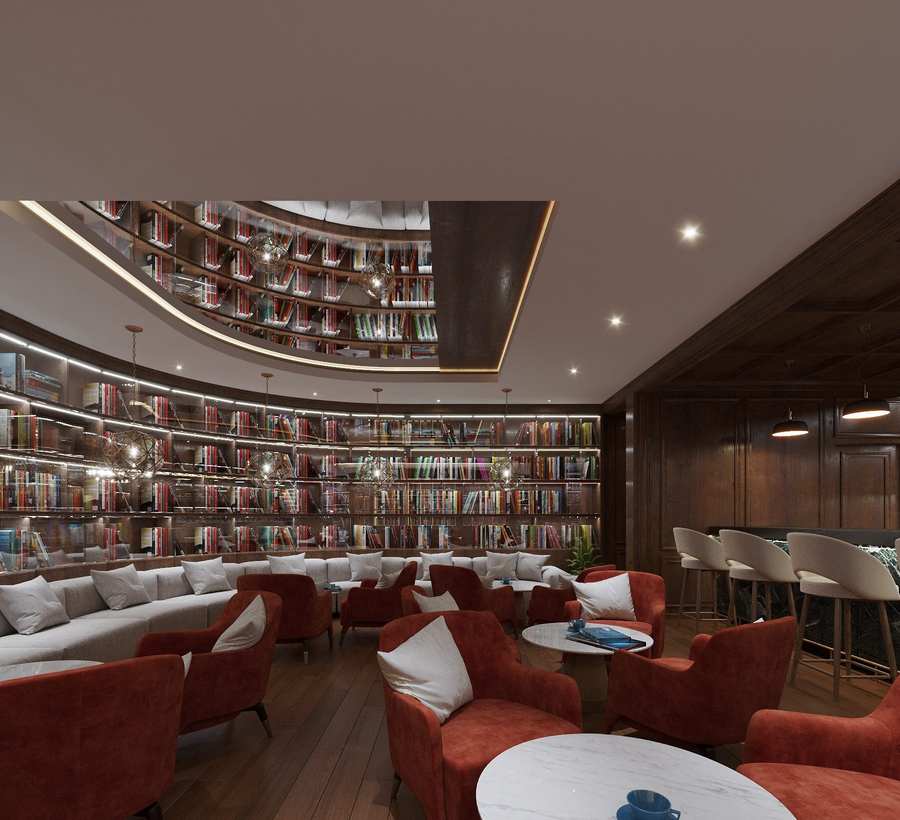 The Office Lounge — Library lounge