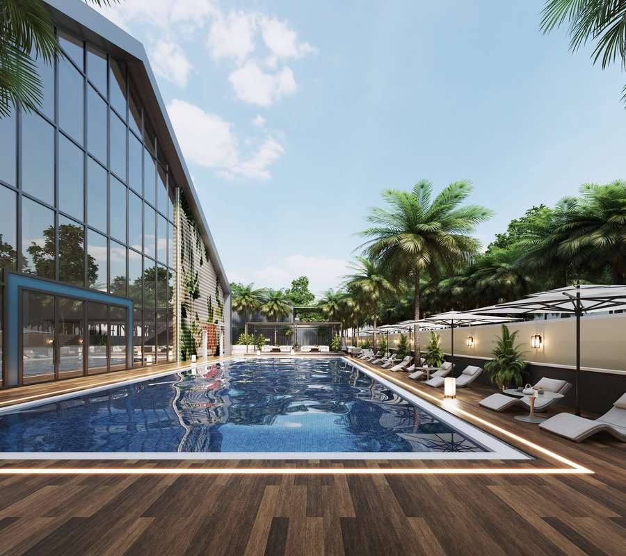 The Playground Ikoyi — Pool deck