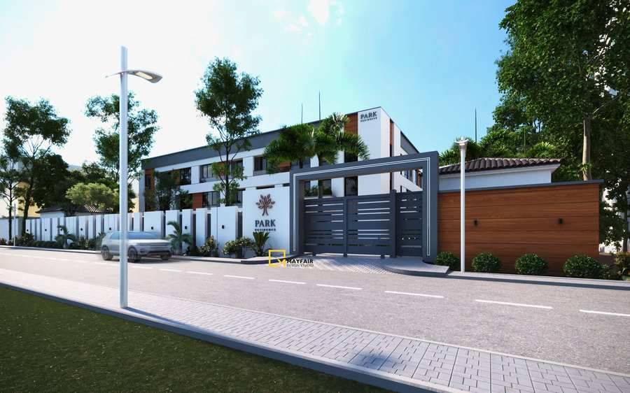 Park Residence &mdash; Gated entrance